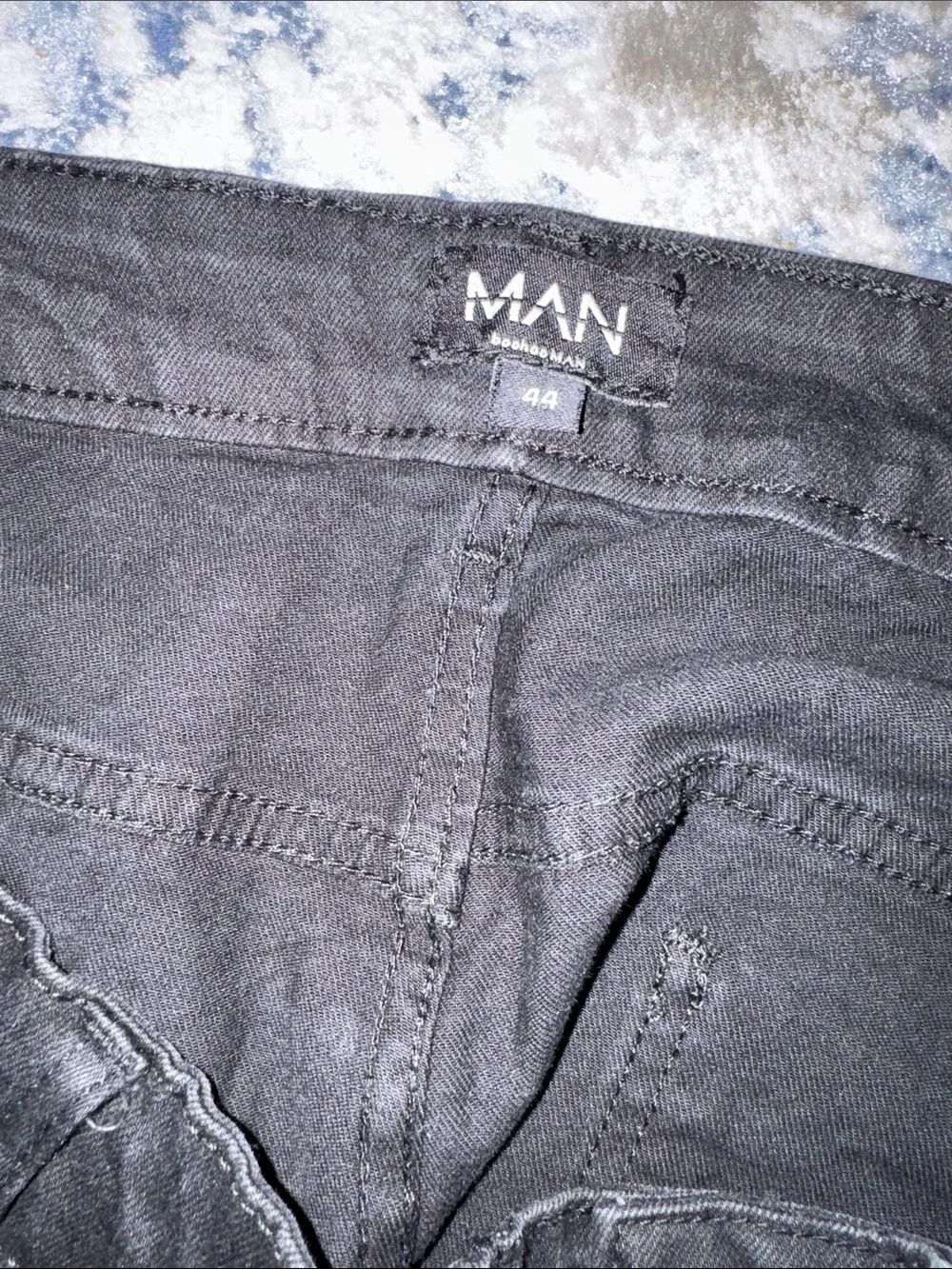 Boohoo Man Black Straight Jeans
